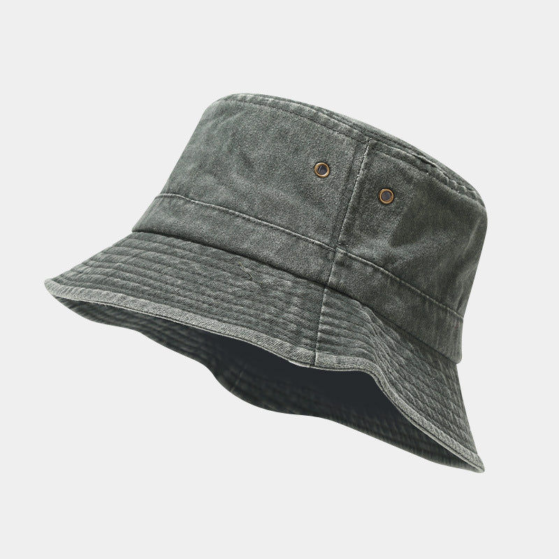 Wholesale Cotton Washed Distressed Bucket Hat